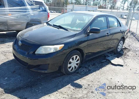 2010 Toyota Corolla Le from USA, damaged, VIN 2T1BU4EE8AC253437